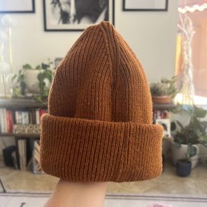 Urban Outfitters orange beanie